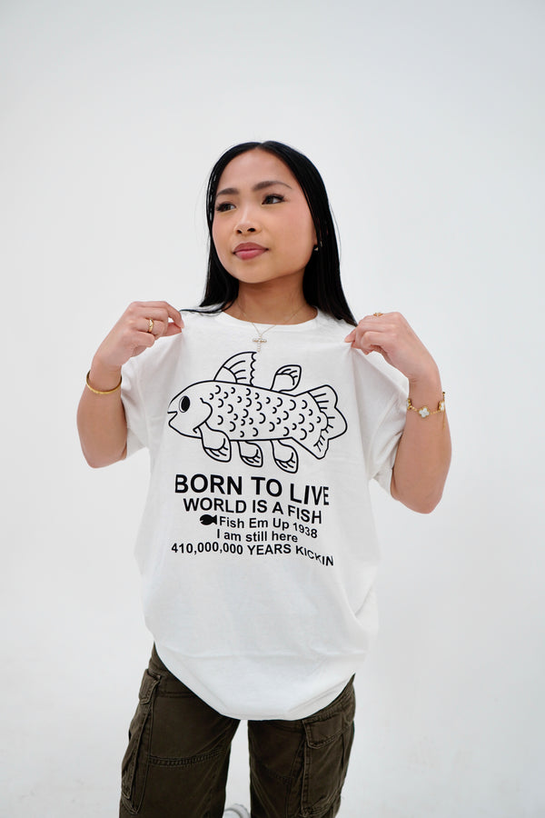 Coelacanth Born to Live Shirt