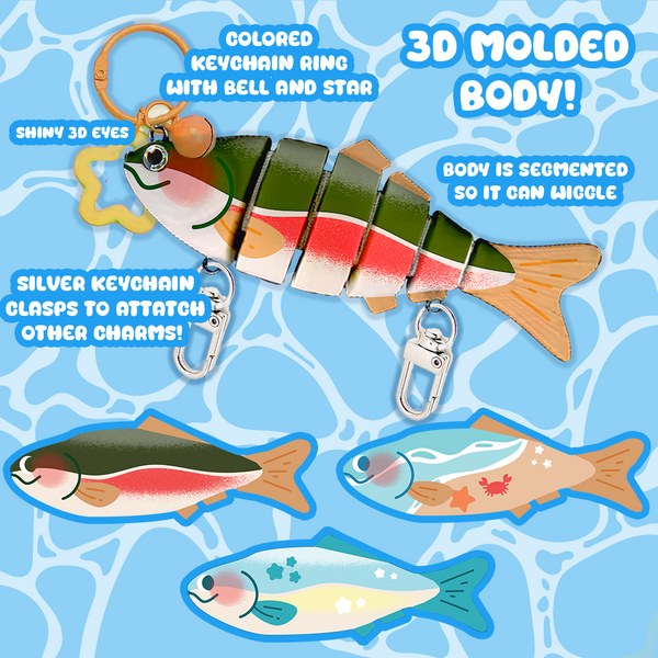 Fishing Lure Keychain