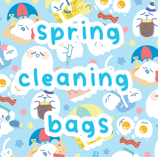 SPRING CLEANING BAGS w/ APPAREL!