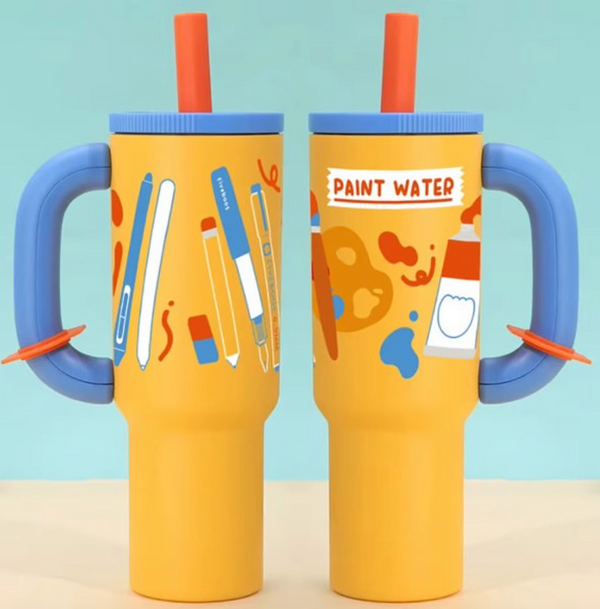 Paint Water Water Bottle