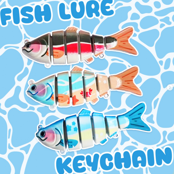 Fishing Lure Keychain