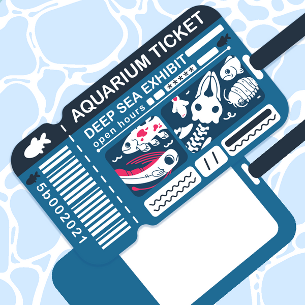 Deep Sea Luggage Tag