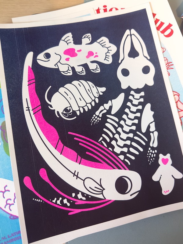 Deep Sea Risograph