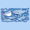 Elasmobranch Holo Sticker