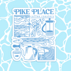 Pike Plvce Coffee Roasters Sticker