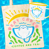 Ray Cafe Tote Bag