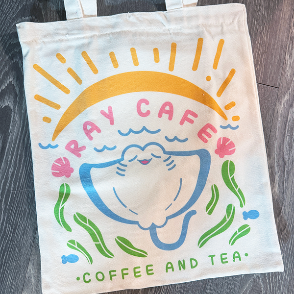 Ray Cafe Tote Bag