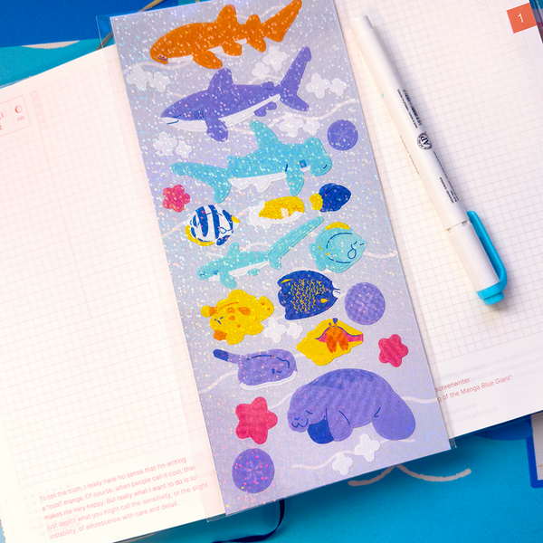 Seaside Sticker Sheet