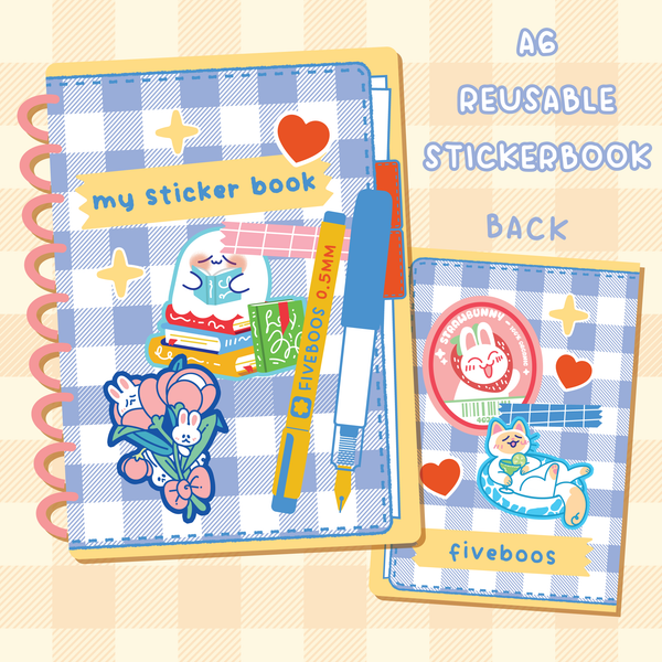 Sticker Collector Reusable Sticker Book