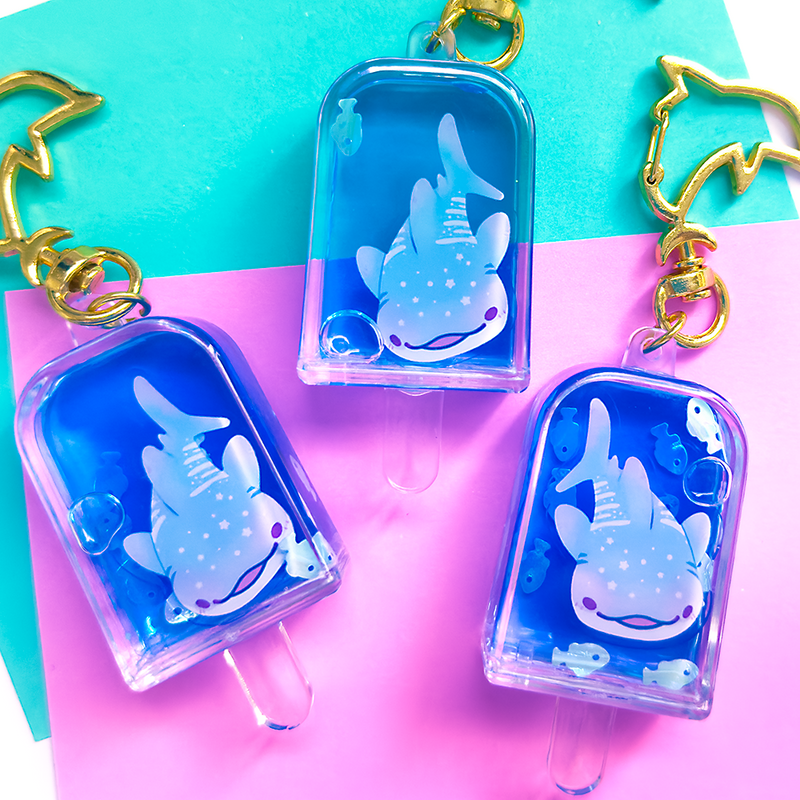 PREORDER Whale Shark Popsicle Charm