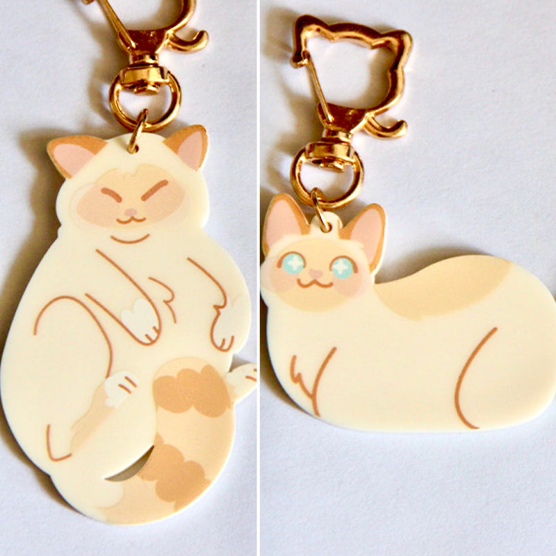 Miller and Toulouse Acrylic Charms