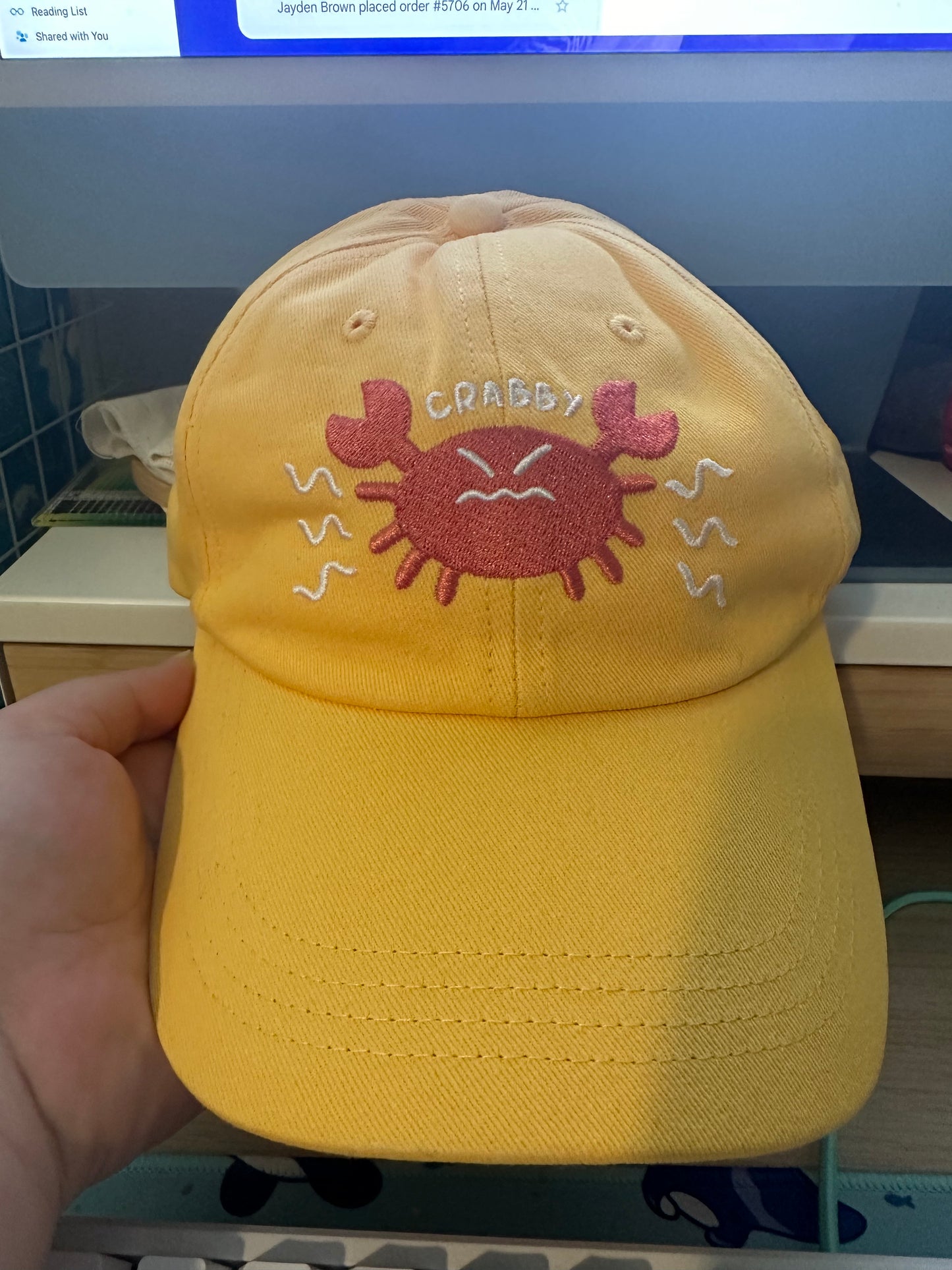 PREORDER Crabby Hat