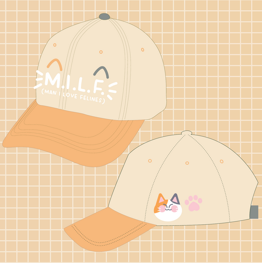 PREORDER Man I Love Felines Hat