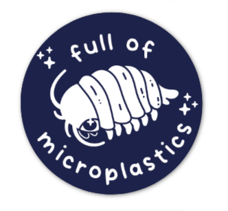 Full Of Microplastics Sticker – Fiveboos