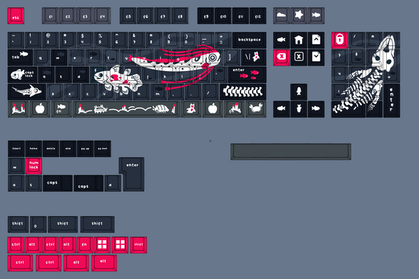 [PREORDER] Abyssal Keycaps