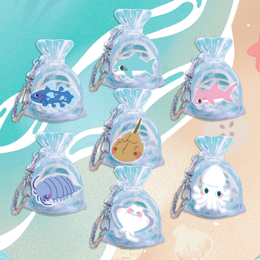 PREORDER Ocean Fishbag Charms