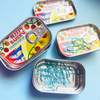 Tinned Fish Tins with Paperclips