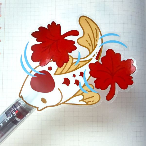 Koi Pond Sticker