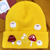 Peek-a-Boo Mushroom Beanie