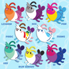 [PREORDER] Shrimp Colors Pride Pins