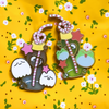 Boo and Melon Ramune Enamel Pins