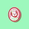 Strawbunny Pin