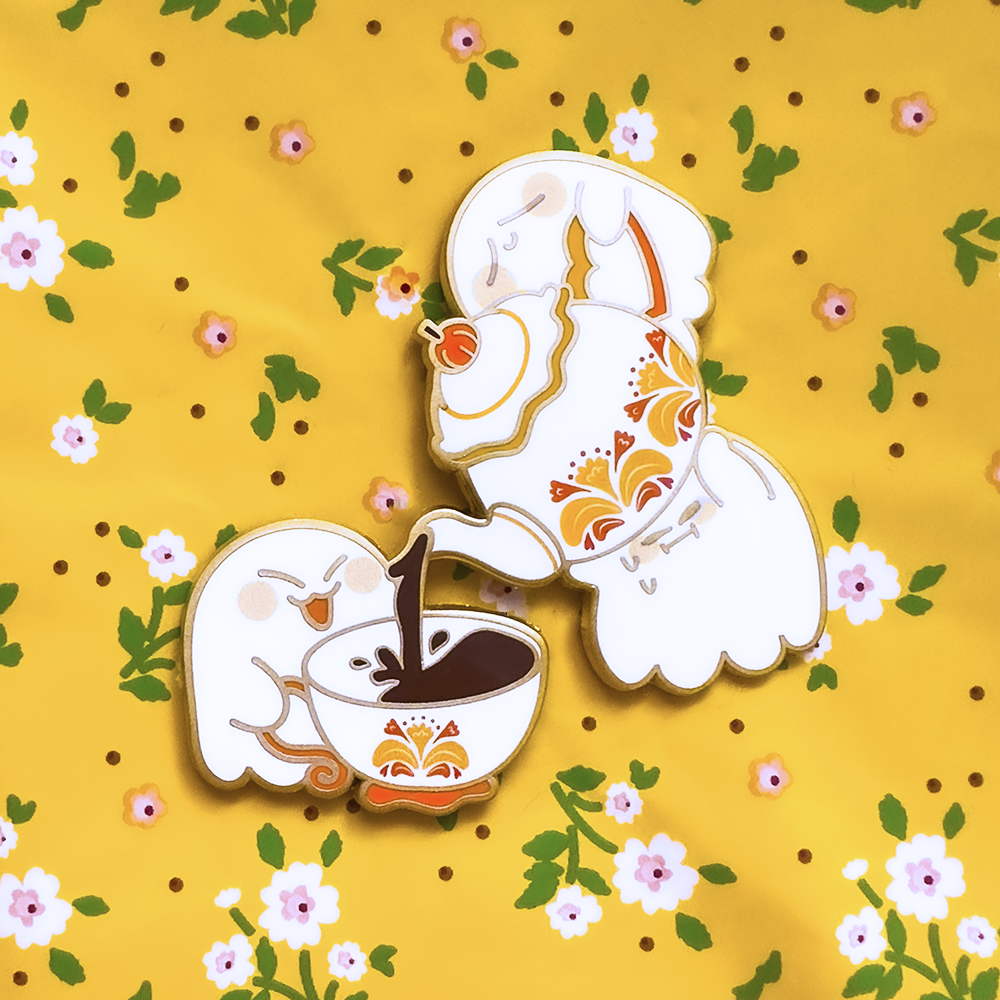 Tea Time Enamel Pin