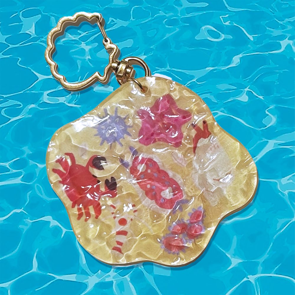 PREORDER Tidepool Wavy Charm