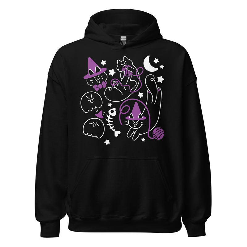 Witchy Cat Unisex Hoodie