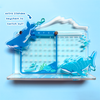 Perpetual Calendar Whale Standee