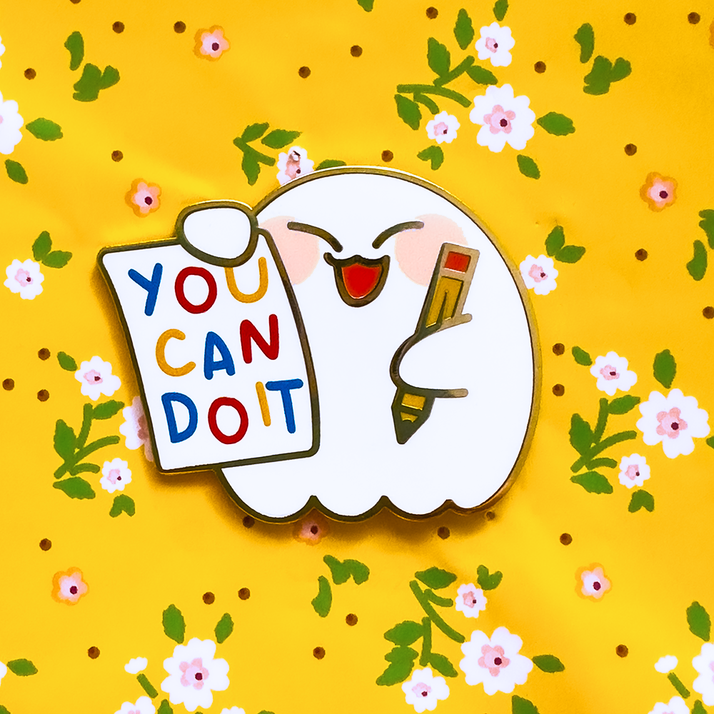 You Can Do It Enamel Pin