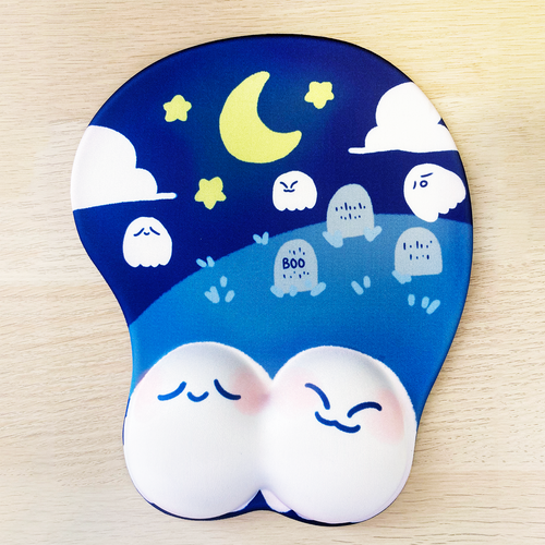 Boo Desk mat and Squishy Mousepad