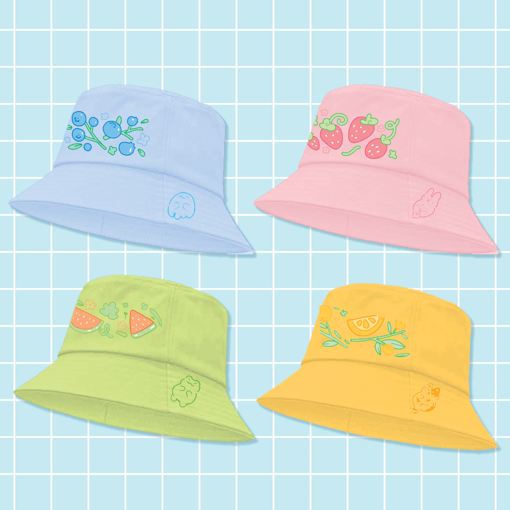 Fruit Bucket Hats