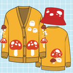 PREORDER Mushroom Cardigan